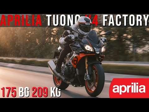 APRİLİA TUONO V4 1100 FACTORY (LİMİTED)/ ADETA KÜKRÜYOR !