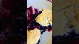 Mini Blueberry Cobbler | Easy Summer Dessert | H‑E‑B Blueberries + King Arthur Flour❤️🤍💙