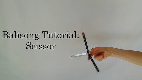 Advanced Balisong Tutorial: Scissor