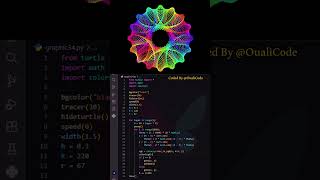 How to Draw an Amazing Shape Using Python Turtle 🔥✨