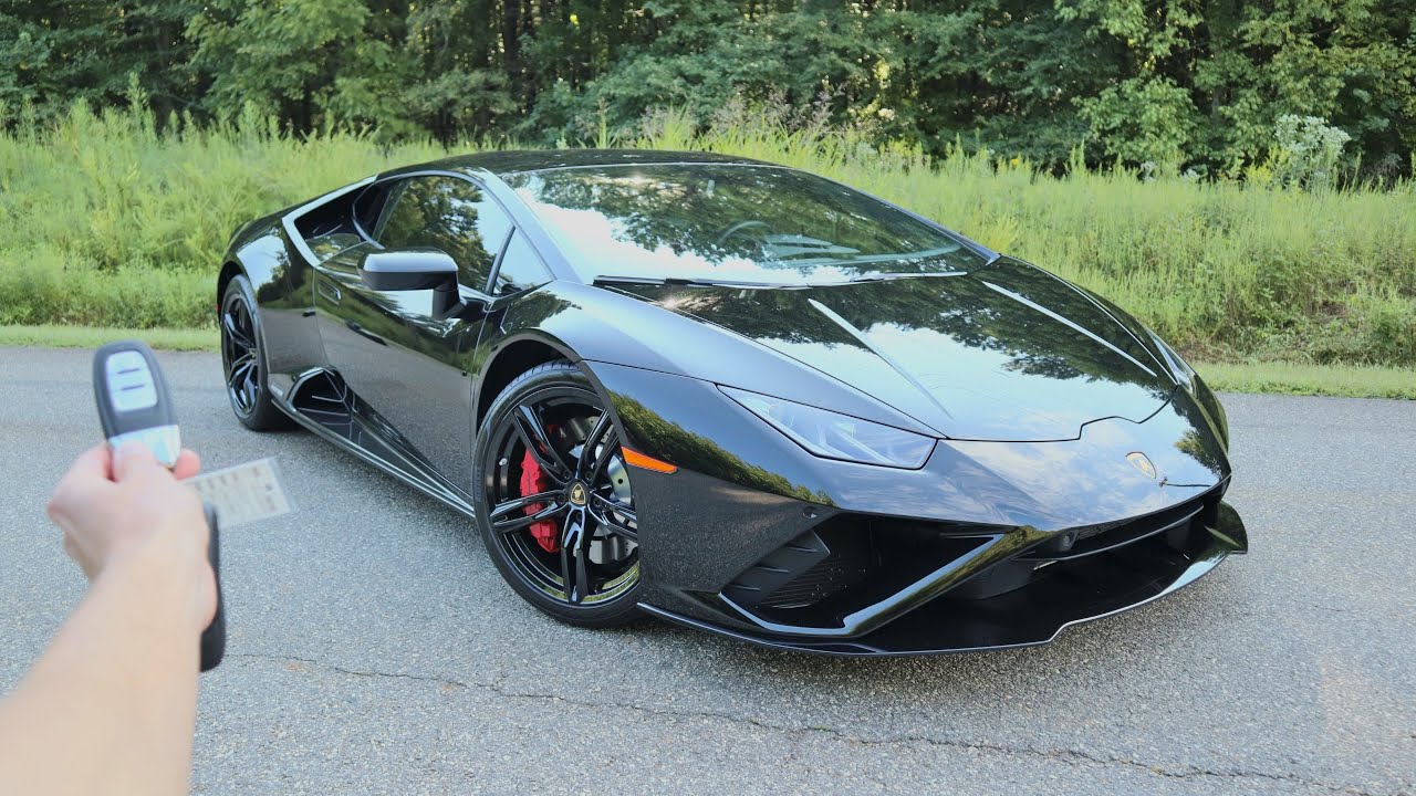 Lamborghini Huracan Evo RWD (2020) : la voiture du clip de Lady