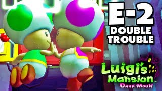 Luigi's Mansion Dark Moon - Treacherous Mansion - E-2 Double Trouble (Nintendo 3DS Walkthrough) screenshot 4