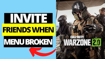 How To Invite Friends when Social Menu is Broken Warzone 2 & Modern Warfare 2