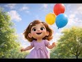 Balonlar Gökyüzünde | Neşeli Çocuk Şarkısı | Pixar Tarzı 3D Animasyon | YouTube Kids