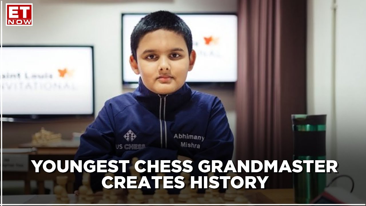 Abhimanyu Mishra, 12, the world's youngest chess grandmaster