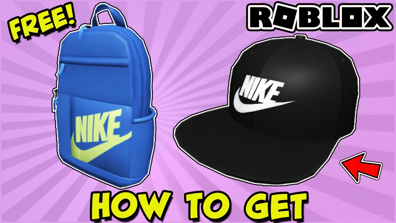 FREE ITEMS] HOW TO GET THE NIKE PRO CAP AND NIKE ELEMENTAL BACKPACK IN  ROBLOX FOR *FREE* - YouTube