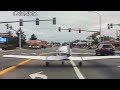 Plane Lands On Road And Gets Pulled Over
