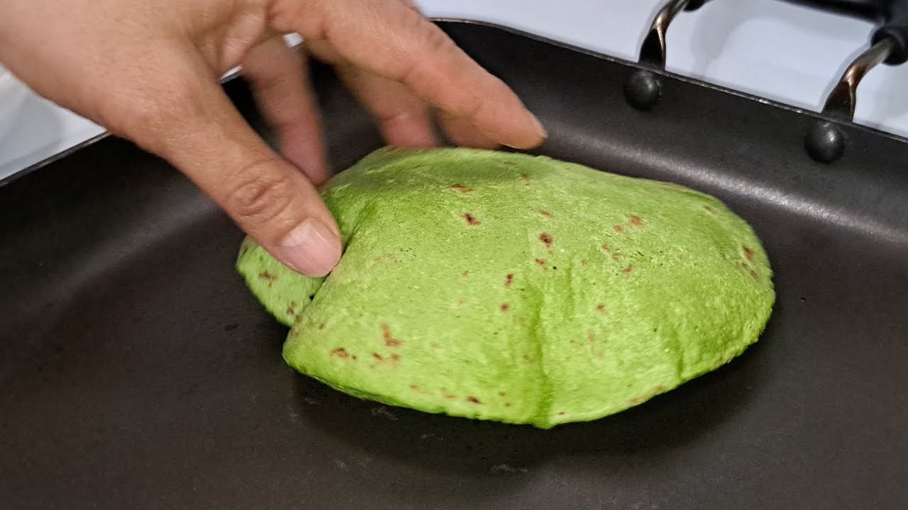 TORTILLAS INFLADITAS DE ESPINACA YouTube