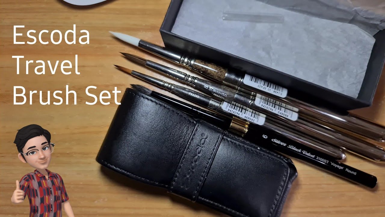 Unboxing Escoda Travel Brush Set YouTube