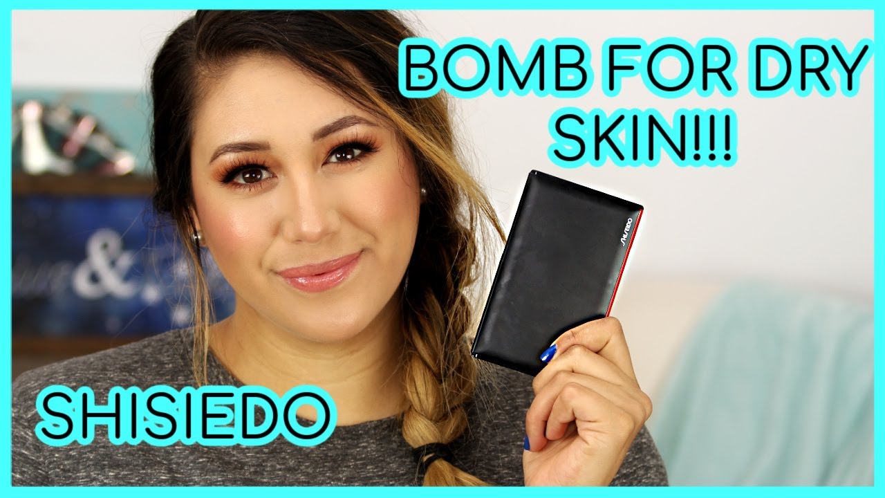 Shiseido Synchro Skin Self Refreshing Custom Finish Powder Foundation Review Dry Olive Skin