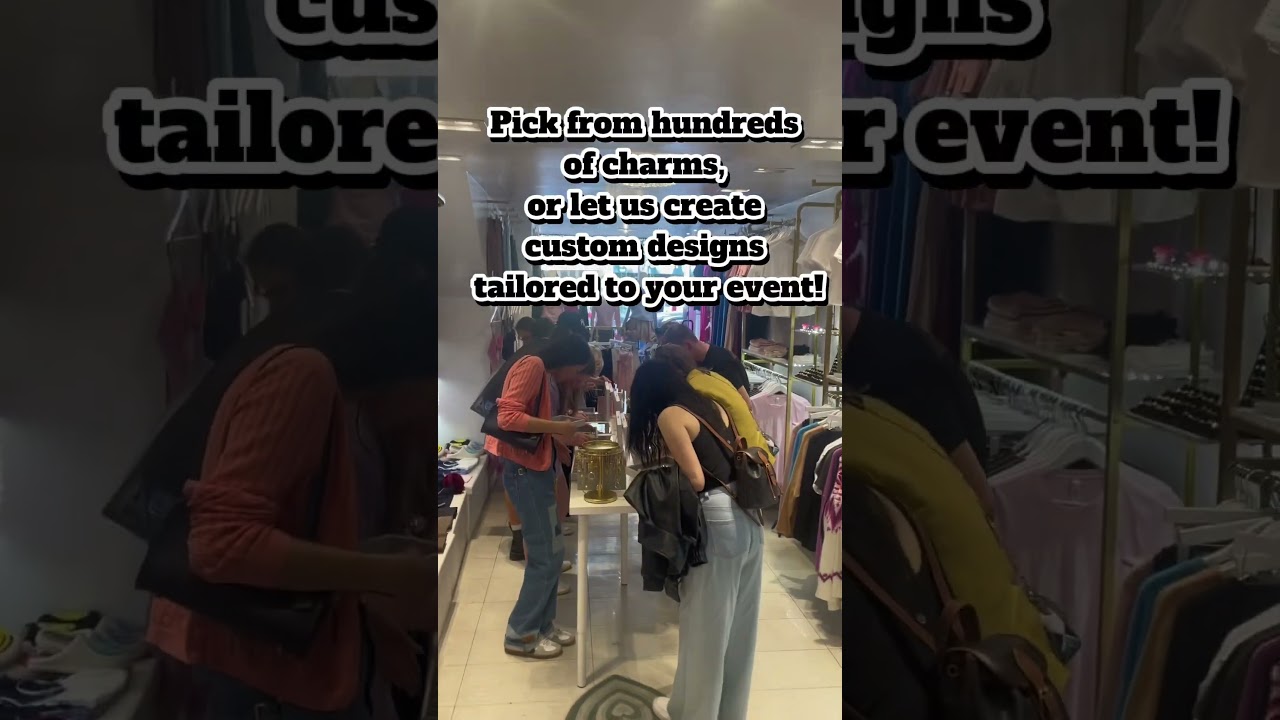 Bring the charm to your celebration! 