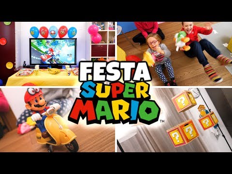 FESTA DI SUPER MARIO A SORPRESA con Avventura nel Tubo