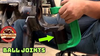 Pass the lower ball joints