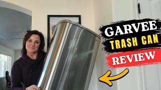 Garvee 13 Gallon Stainless Steel Trash Can Review