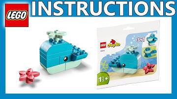 LEGO Instructions | Whale | 30648 | LEGO DUPLO 2023