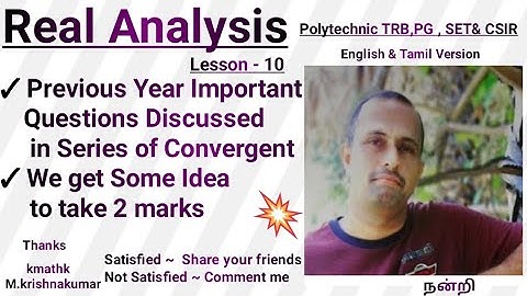 real analysis Real Analysis polytechnic TRB PG TRB SET CSIR