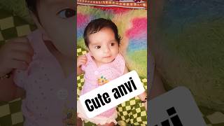 @cute anvi kaise lg rhi hai #mastimoment #cutebaby #baby #cute #cute #babybunny #babyboo