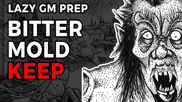 Bittermold Keep – Shadowdark Gloaming Session 8 Lazy GM Prep