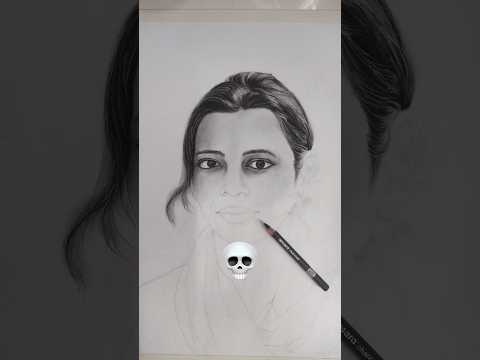 You sure ? 🙂 #vikaskiart #shortsfeed #charcoaldrawing  #portraitart