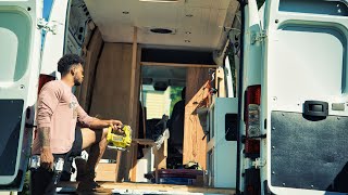 Building a Living Space in a Van For a Subscriber (Pt. 1)