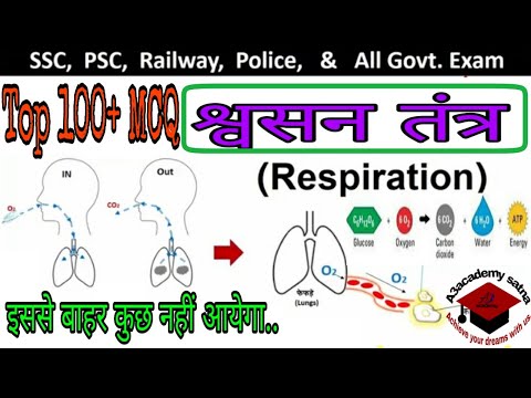श्वसन तंत्र || respiratory system || NTPC RRB||MPPSC||MPPOLICE||MPSI||UPPOLICE||SSC||By ANAND SIR||