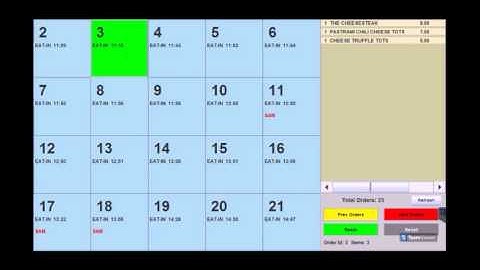 Using Your Kitchen Display System AST POS