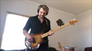 Time Stand Still - Rush Bass Cover