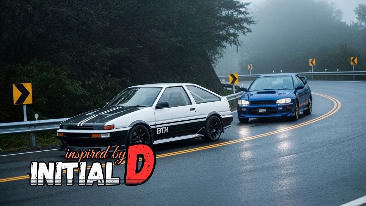 Initial D Inspired – High Energy Eurobeat – Midnight Overdrive Heart