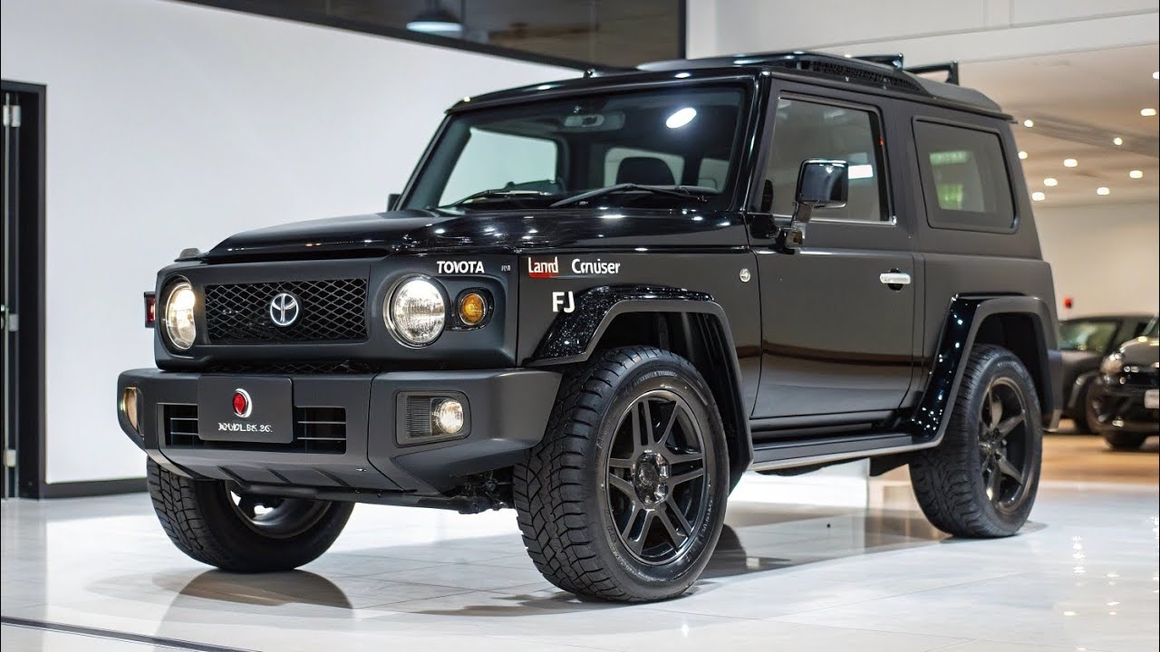 Toyota Mini Land Cruiser FJ 2026 года – брутальный внешний вид в сочетании с современным комфортом.