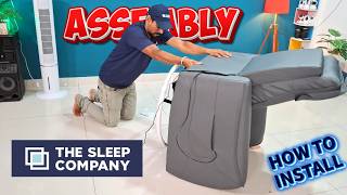 How to assemble The Sleep Company Luxe Pro Massager Recliner Sofa Installation or assembly Process