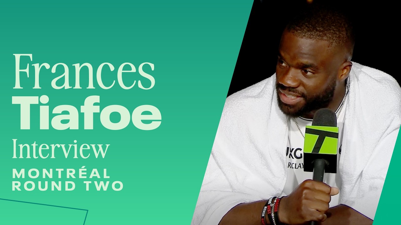 Frances Tiafoe playing on his TERMS, talks Tommy & Paige Paul's wedding 💒 | 2026 Montreal