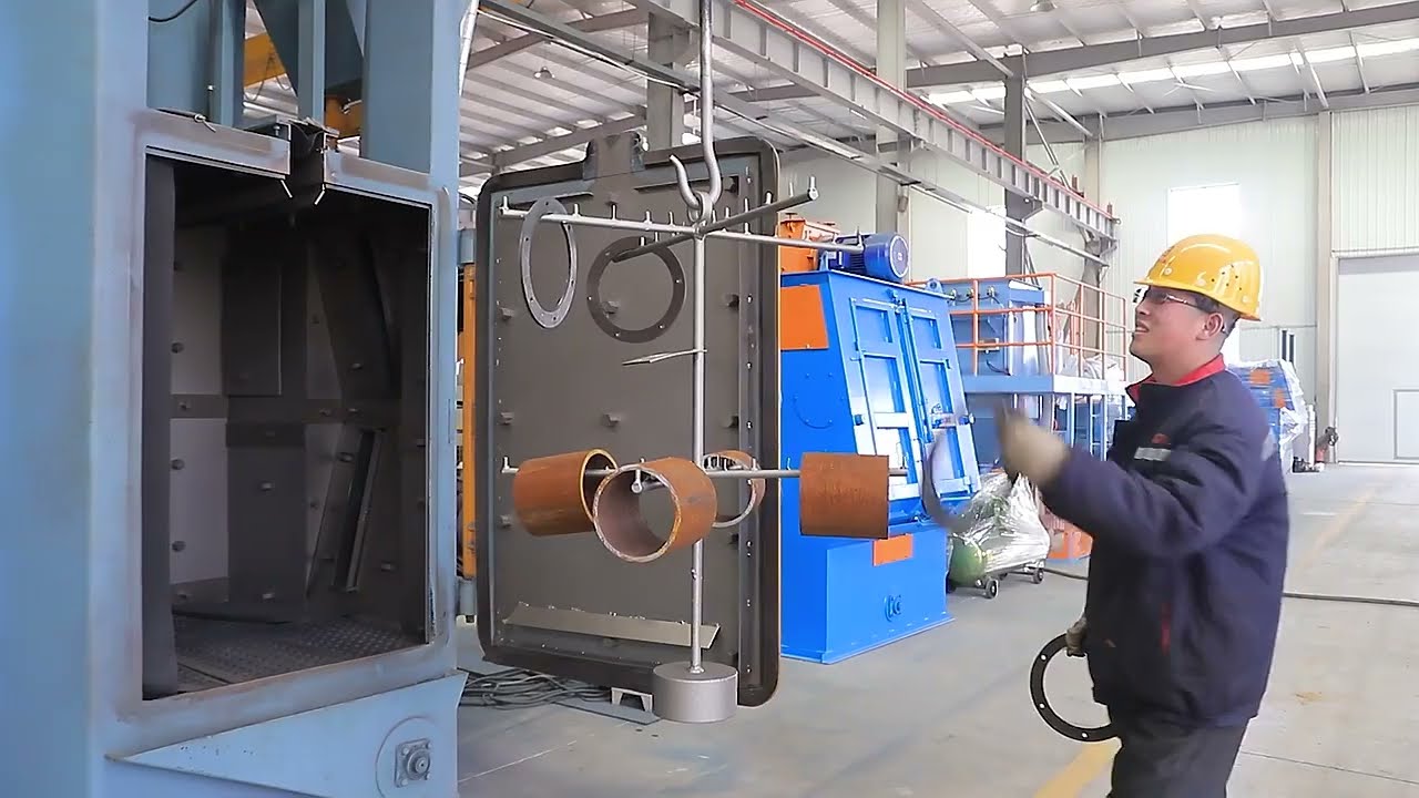 Q376 Standard Hook Type Shot Blasting Machine