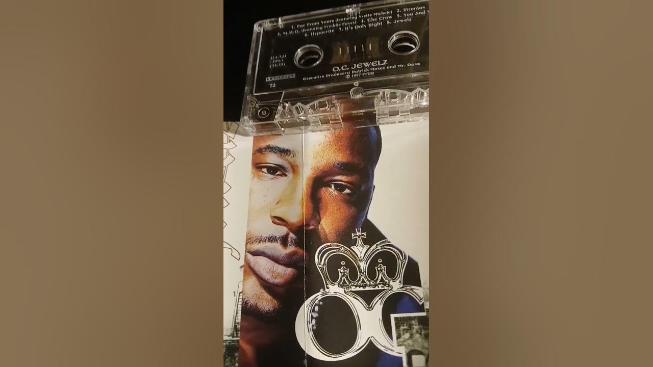 O.C. FEATURING JAY-Z - BONAFIED (JEWELZ) 1997 RAP CASSETTE TAPE CLASSIC ALBUM D.I.T.C.