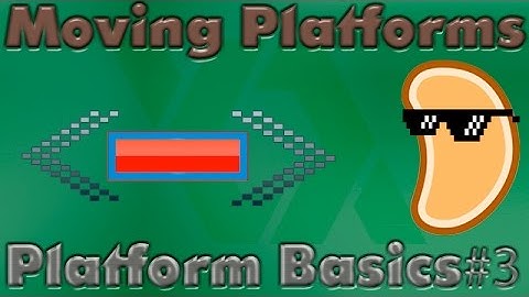 GameMaker Tutorial - Platform Basics: #3 - Moving Platforms