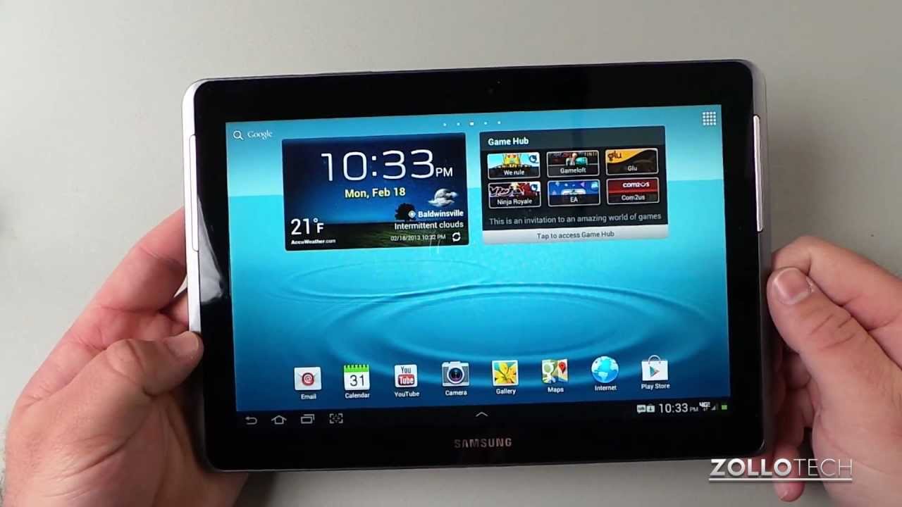 Galaxy Tab 2 10.1 on Verizon - Unboxing and First Look