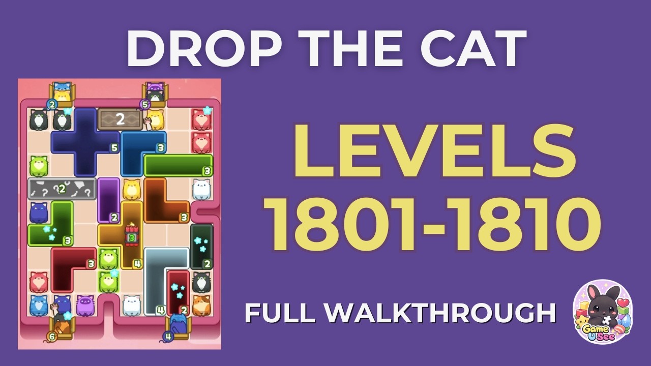 Drop the Cat | Lv.1801–1810 | Level Pack