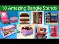 10 Best Bangle Stand Box Cum Organizer Ideas - Easy DIY Bangle Holder Making at Home frrom Waste