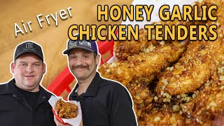 HONEY GARLIC CHICKEN TENDERS using Air Fryer