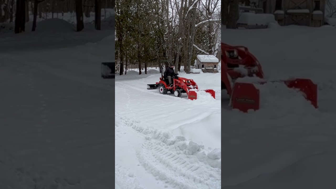I love Plowing snow with this (obviously) 