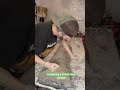Sculpting a 3 foot tree stump using WED clay #sculpture #clay #tree #prop #decor