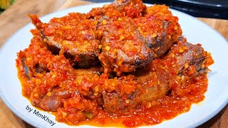 Rice-Killer Recipe‼️ Delicious Mackerel Balado with Perfectly Infused Spices
