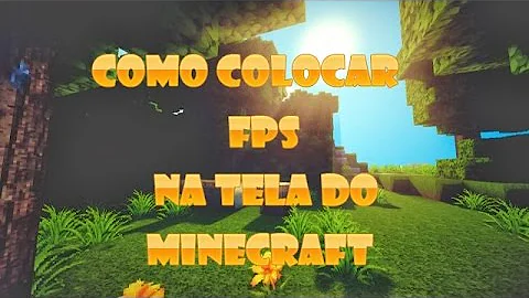 Como ver os FPS Minecraft?