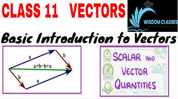 Class11 - Vectors Part-1 ( NEET & JEE ) #physicsfire #wisdomclassessholinganallur #asadalam