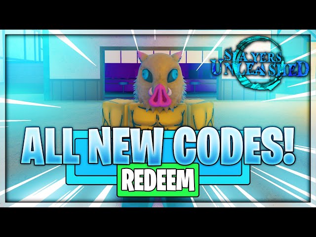 0.59] ALL NEW WORKING CODES FOR SLAYERS UNLEASHED! GET BREATHING
