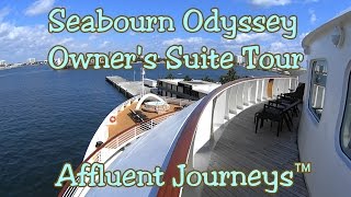 Seabourn Odyssey Owner's Suite Tour in 1080p