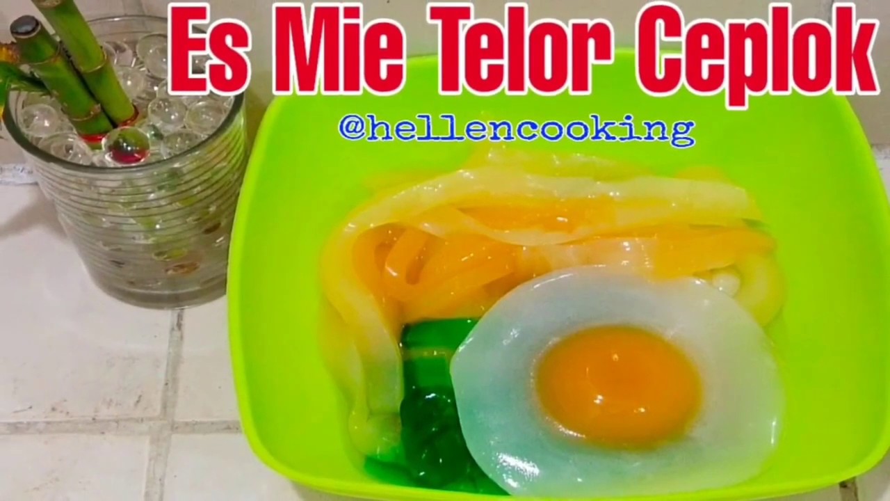 Es Mie  Telur Ceplok  Pat Bing Soo YouTube