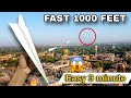1000 FEET! How to make a Paper Airplane that flies Far 1000 Feet | Paper airplane Easy 3 minute