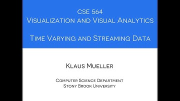 CSE 564 Visualization, lecture on Time-Varying Data Visualization