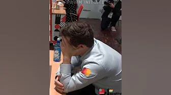 When Magnus blunder againts Africa No. 1...