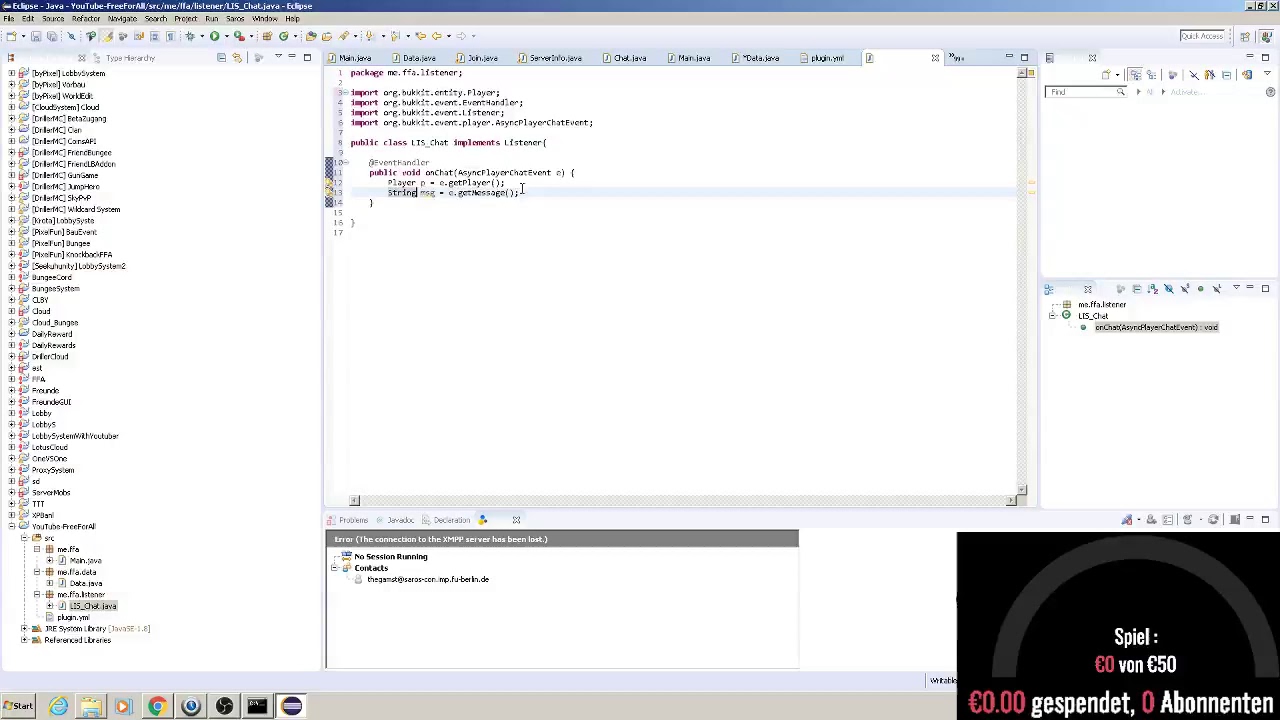 Minecraft Programmieren | Live | CrashGamers - Maik - YouTube